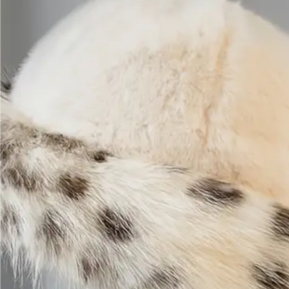 Faux Fur Hat Leopard Print - Picture 6 of 13